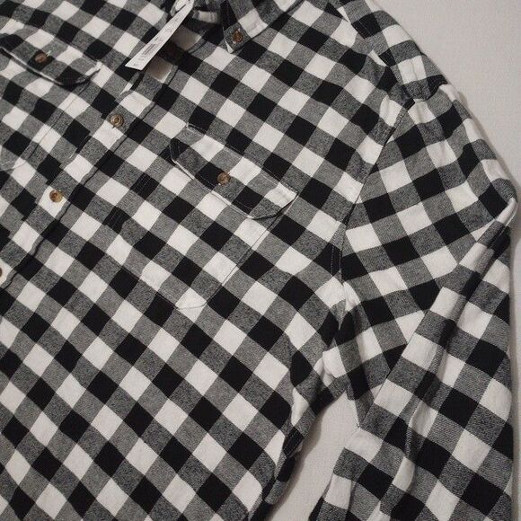 Ocean Coast Men's 2XL Shirt NEW WITH TAGS Long Sleeve Button Up 100% Cotton - Picture 2 of 8
